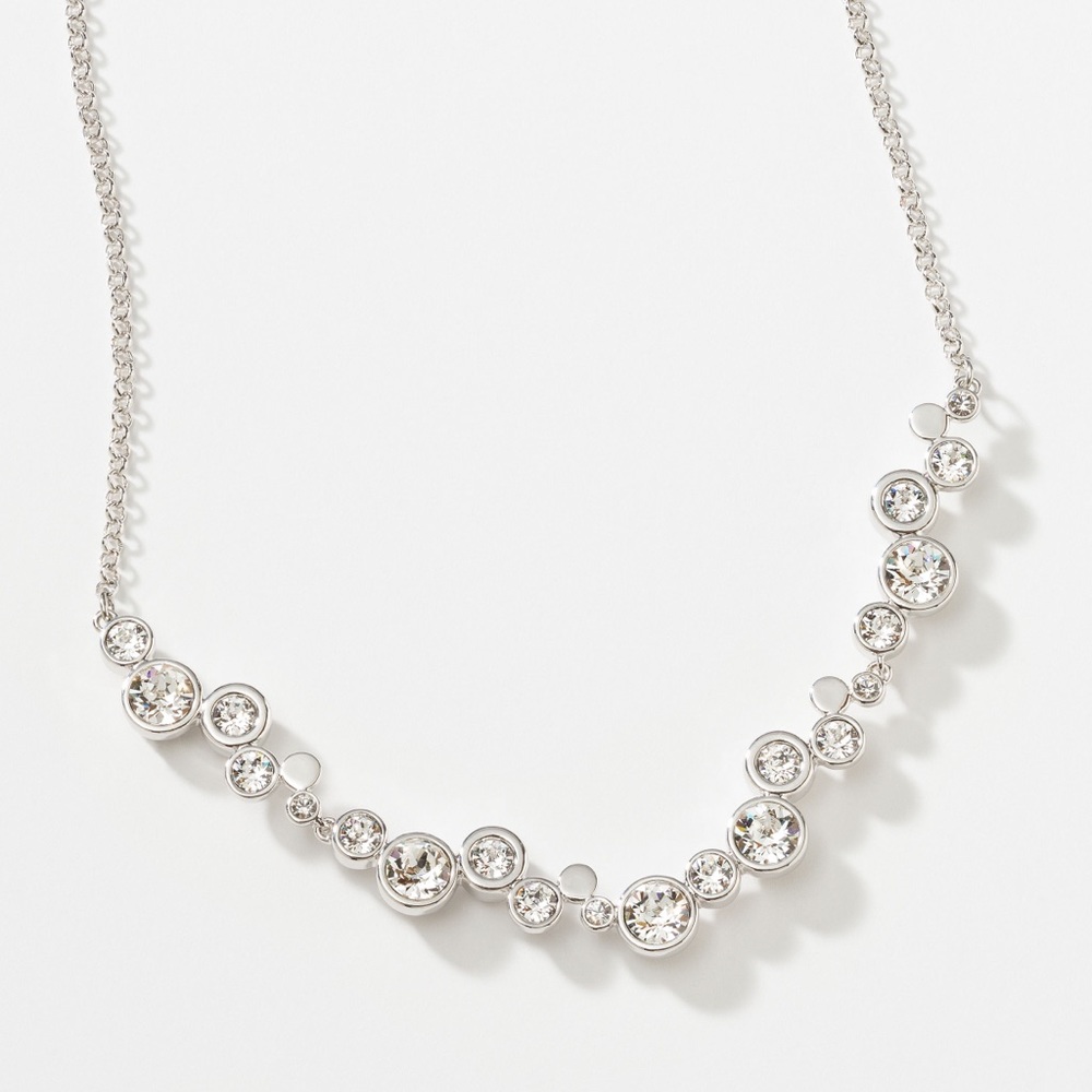 Touchstone Crystal Swarovski Bubble Necklace